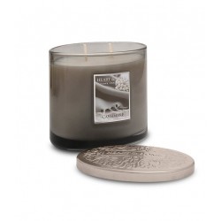Heart and Home Ellipse Twin Wick Candle Cashmere 230g - HH083