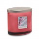 Heart and Home Ellipse Twin Wick Candles Pink Blossom 230g - HH012