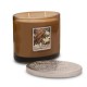 Heart and Home Ellipse Twin Wick Candle Sandalwood and Vanilla 230g - HH076