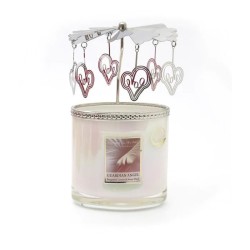 Heart and Home Ellipse Twin Wick Candle Carousel - HH126 1D