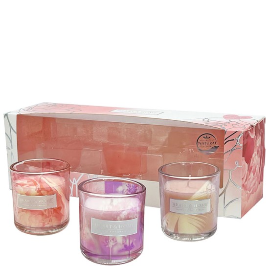 Heart and Home Mini Candle Collection Gift Set - HH135 1E