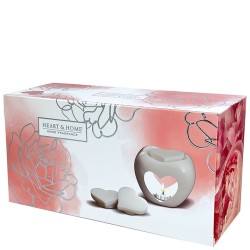 Heart and Home Wax Melt Warmer Gift Set - HH134 1E