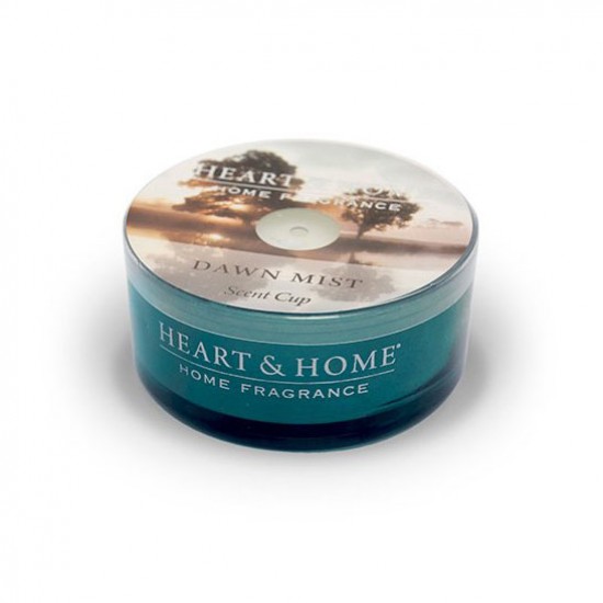 Heart and Home Candles Dawn Mist Scent Cups 38g - HH100 1A