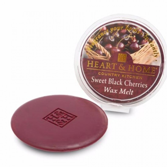 Heart and Home Fragranced Wax Sweet Black Cherries - HH052