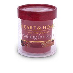 Heart and Home Fragranced Candles Waiting for Santa Votive - HH072