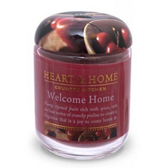 Heart and Home Fragranced Candles Welcome Home Large Jar 320g - HH017