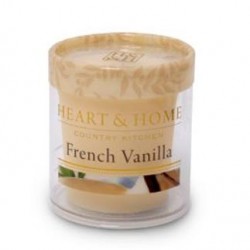 Heart and Home Fragranced Candles French Vanilla Votive - HH031