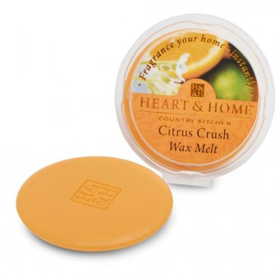 Heart and Home Fragranced Wax Melts Citrus Crush HH047