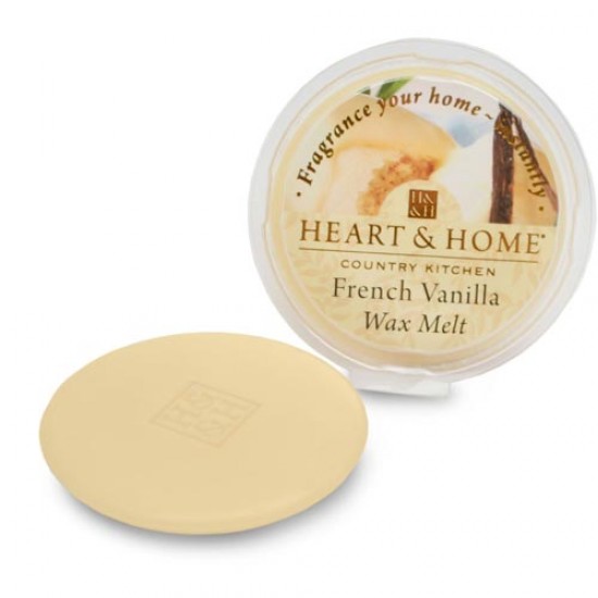 Heart and Home Fragranced Wax Melts French Vanilla HH054
