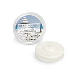 Heart and Home Fragranced Wax Melts Simply Spa - HH091 