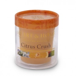Heart and Home Fragranced Candles Citrus Crush Votive - HH027