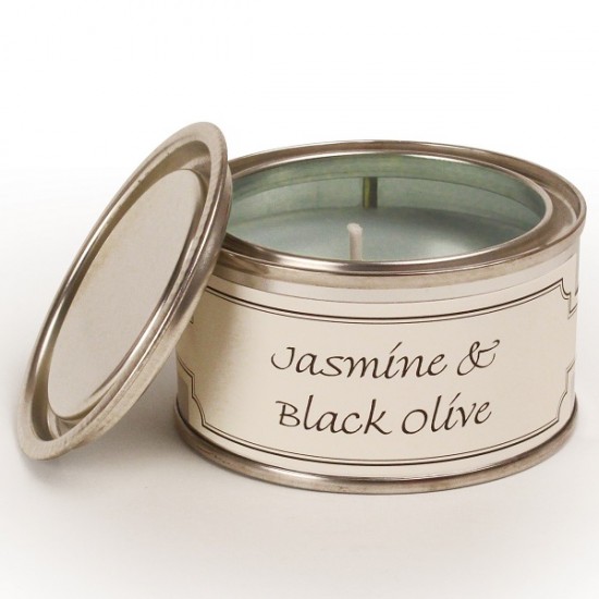 Pintail Paint Pot Candles | Jasmine & Black Olive Fragrance - CA011