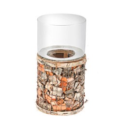 Woodland Birch Candle Holder 25cm - CAN033 8A