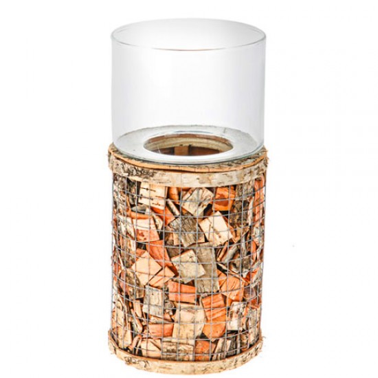 Woodland Birch Candle Holder 28cm - CAN032 8A