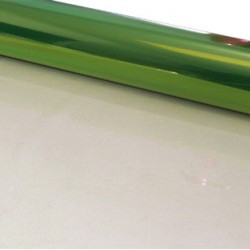 Tinted Cellophane Roll Lime Green 80cm x 100m - FILM007