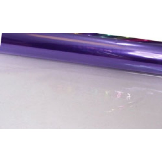 Tinted Cellophane Roll Purple 80cm x 100m - FILM009a