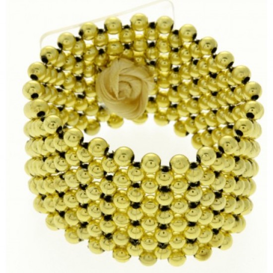 Classic Gold Wrist Corsage Bracelet - WCOR120