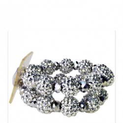 Vogue Silver Wrist Corsage Bracelet - WCOR129