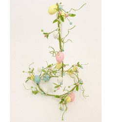 Easter Eggs and Berries Garland 140cm - EAS008 JJ1