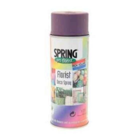 Euro Aerosols Floristry Spray Paint 400ml Regal Purple
