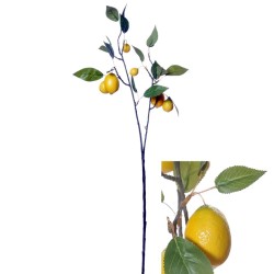 Artificial Lemons Branches 79cm - LEM507 : Delivery due Feb 2024