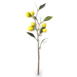 Artificial Lemons Branches 38cm - LEM508 : Delivery due Feb 2024