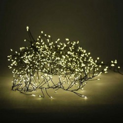 LED Cluster lights x 3m Green Cable Indoor and Outdoor Use (x600) - LED006 9A