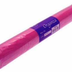 Hot Pink Organza Roll 9m x 40cm - ORG005