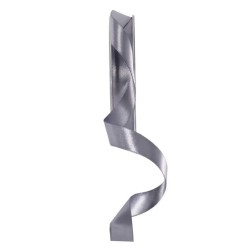 15mm Double Sided Satin Ribbon Gunmetal Grey - DSR024