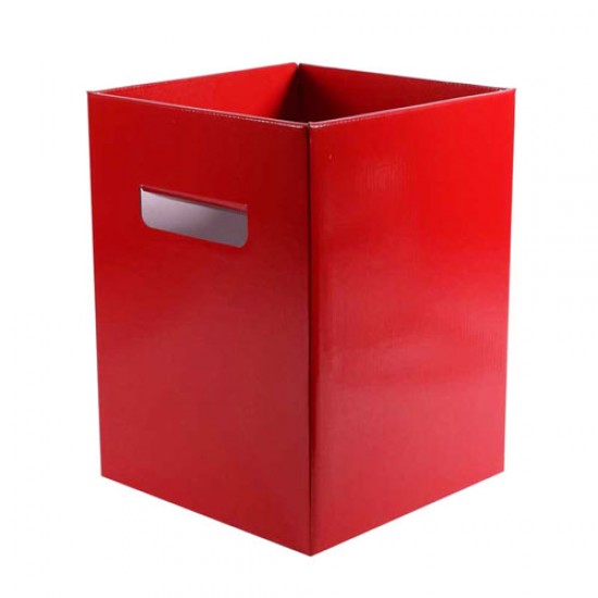 Transporter Vase Flower Box Pearlised Red  - BB022