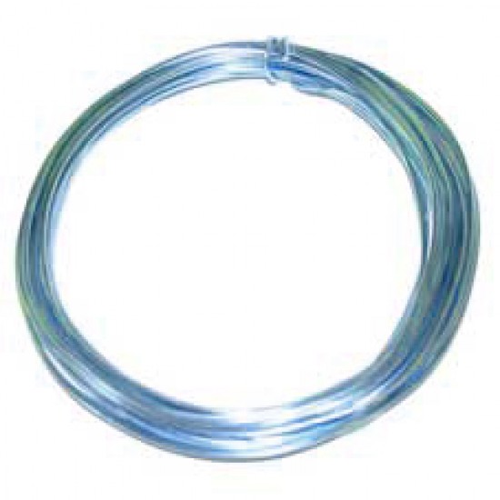 2mm x 100g Ice Blue Coloured Aluminium Floristry Wire 