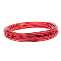 Aluminium Wire Red 2mm - AW001