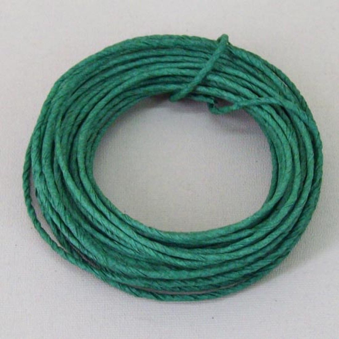 Green Paper covered Wire 2mm x 10m