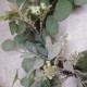 Artificial Eucalyptus Lambs Ear and Berries Wreath 50cm - EUC005 