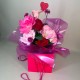 Baccarat Rouge Artificial Flowers Hand Tied Bouquet - ABV089