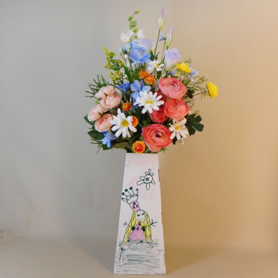 Beth & Lily Artificial Flowers Hand Tied Gift Bouquet - ABV039 Designed by Beth