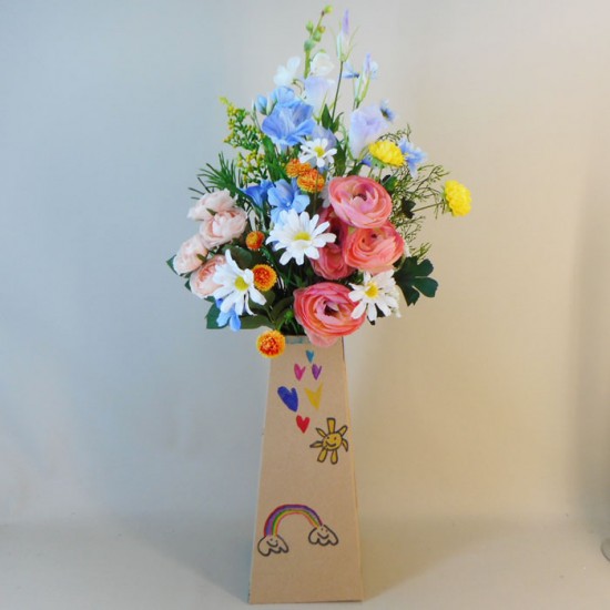 Beth & Lily Artificial Flowers Hand Tied Gift Bouquet - ABV039 