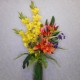 Birth Month Faux Flowers Bouquet - August ~ Gladiolus ABV005 : Created by Abby