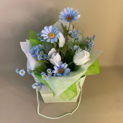 Belle Artificial Flowers Gift Bouquet - ABV045