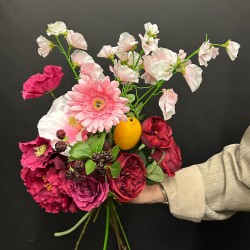  The Bramble Gin Faux Flowers Bouquet - DFB007
