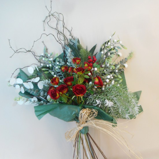 Clementine Christmas Splurge Bouquet - ABV078 Created by Kirsty and Chloe