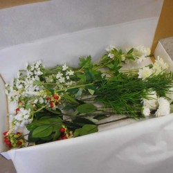 Elsie Letterbox Bouquet Artificial Flowers - LBF007 see Video in Description tab below
