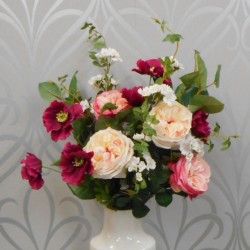 Eshe Faux Flowers Bouquet - ABV062 : Designed by Helen