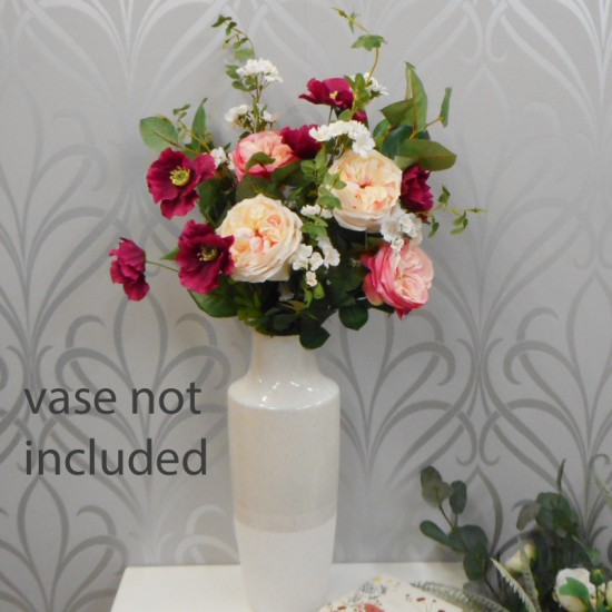 Eshe Faux Flowers Bouquet - ABV062 : Designed by Helen