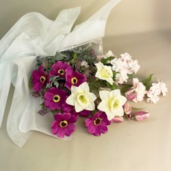 Faux Flowers Gift Bouquet Mamma Mia - ABV010