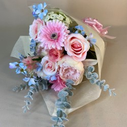 Mollie Artificial Flowers Hand Tied Bouquet - ABV087