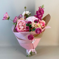 Artificial Flowers Hand Tied Bouquet Femme  - ABV001