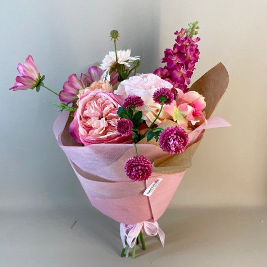 Artificial Flowers Hand Tied Bouquet Femme - ABV001 Artificial Flowers Hand Tied Bouquet Femme - ABV001