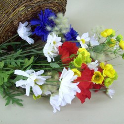 Summer Meadow Silk Flower Gift Bouquet - BOU007
