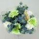 Silk Flowers Gift Bouquet Lime Sensation Silk Rose and Gerbera - ABV017